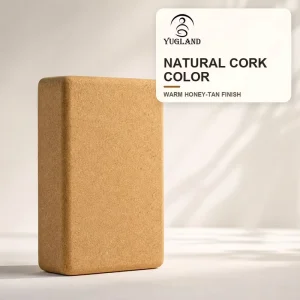 Vineyard Wellness Cork Yoga Block Artistic Foam Brick for Boutique Event