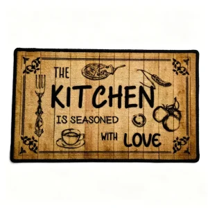 Vintage Anti-Slip Absorbent Kitchen Floor Mat