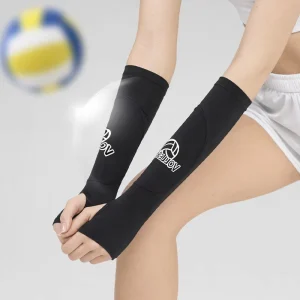 Volleyball Arm Sleeves with Protection Pad Passing Forearm Sleeves Anti-Impact Cushion for Training Game