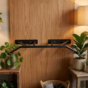 W Pull-Up Bar Wall-Mount Chin-Up Bar for Indoor Home Gyms