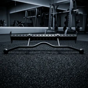 W-Type Pull-Up Bar Power Rack Attachment, Multi-Grip Chin-Up Bar for Home and Commercial Gyms