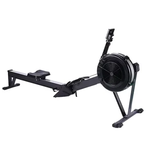 W05815 Air Rowing Machine, Foldable Alloy Frame, Air Resistance, Linear Design, 230KG Max User Weight