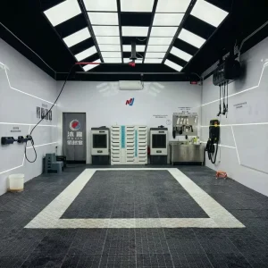 WPC Interlocking Flooring for Garage Auto Detailing Industrial Workshops and Commercial Spaces