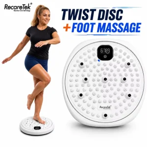 Waist Disc Board Acupressure Twisting Trainer for Exercise and Rehabilitation