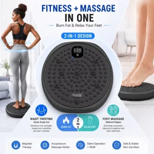 Waist Exercise Twister Smart Fitness Product Fitness Equipment Accessories Home Twisting Machine Board Acupressure Magnetic Mat