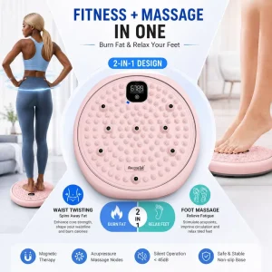 Waist Twister Machine Exercise Fitness Tool Smart Fitness Product Fitness Equipment Accessories Home Board Disc Mat Shape Plate