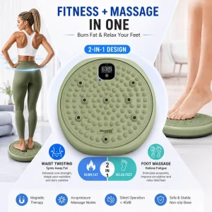 Waist Twisting Disc Rotating Board for Home Gym