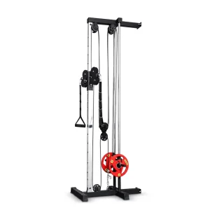 Wall-Mount Cable Crossover Rack Station Pulley Tower Single-Cross Machine Pin-Load Selection Machine