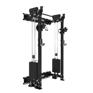 Wall Mounted Cable Crossover Machine Home Gym Rack Power Rack Machine