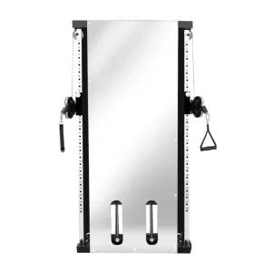 Wall-Mounted Dual Cable Crossover Functional Trainer