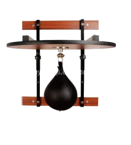 Wall-Mounted Hanging Speed Ball Pear-Shaped Leather PVC PU Canvas Platform with Sand Filling