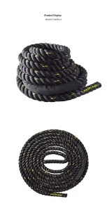 War Rope Fitness Sling Rope Men’s 9m/12m/15m Home & Gym Arm Strength Training Fighting Rope