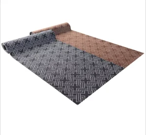 Washable Cushioned PET-Friendly Waterproof Polyester Door Entrance Floor Mat, Non-Slip