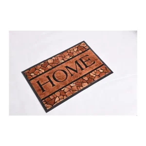 Washable Cushioned Printed Door Mat with Non-Slip PVC Backing for Indoor and Outdoor Use