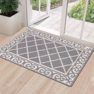 Washable Non-Slip Absorbent Dirt-Trapping Front Door Mat