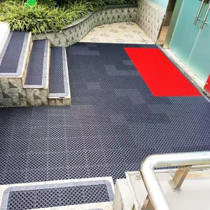Washable Non-Slip Cushioned Drainage Water Mat Wear-Resistant for Home Office Building Entrance Factory Direct
