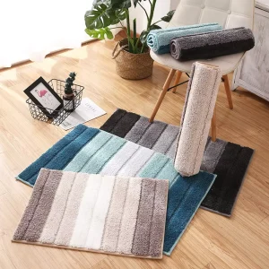 Water-Absorbent TPR Non-Slip Bath Mat Doormat