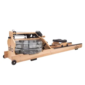 Water Resistance Wooden Rowing Machine Home Use Cardio Trainer Indoor Fitness Equipment 200kg