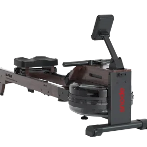 Water Rowing Machine Foldable Indoor Cardio Rower Adjustable Resistance Full Body Workout Fitness Equipment for Home Gym