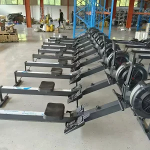 Water and Fan Resistance Rowing Machine
