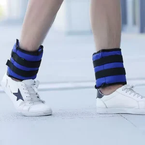 Waterproof Adjustable 2kg Sandbag Leg Ankle Weights Oem Custom Logo Fitness Heavy Ankle Weights Sandbag Strap