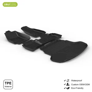 Waterproof Anti-Slip All-Season TPE Car Floor Mats for Eado DT
