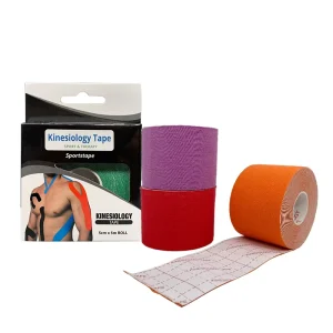 Waterproof Breathable Elastic Cotton Kinesiology Tape for Athletic Muscle Pain Relief and Joint Stabilization