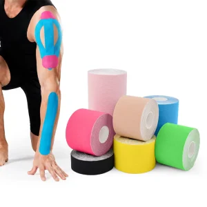 Waterproof Breathable Physio Muscle Wrap Sports Injury Kinesiology Tape for Shoulder