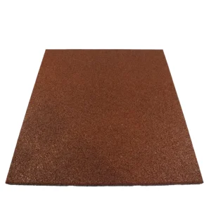 Waterproof EPDM Rubber Gym Flooring Mat Black, 20 mm, 25 mm, or 30 mm, Indoor