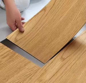 Waterproof Eco-Friendly Modern Luxury Vinyl Floor Sticker LVT Click-Lock System PVC Tiles for Home