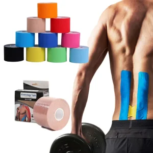 Waterproof Elastic Cotton Kinesiology Tape for Muscle Therapy and Recovery
