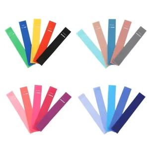 Waterproof Elastic TPE Gym Training Bands for Hip Booty Toning