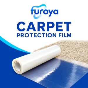 Waterproof Glossy PE Carpet Protective Film for Surface Protection
