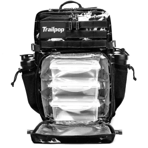 Waterproof Insulated 45L Cooler Backpack for Travel, Fitness, and Meal Prep