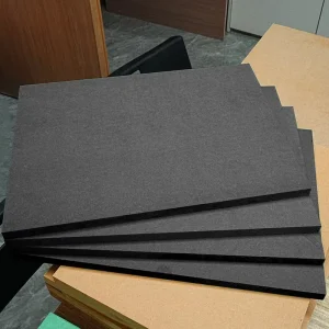 Waterproof MDF HDF Board 18mm Green Core Black HMR MDF Moisture Resistant Fiberboard 2-25mm for Kitchen Bathroom Cabinet