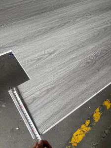 Waterproof Marble-Design SPC Flooring 6mm Thick Click-Lock Vinyl Tiles for Indoor Home Decoration