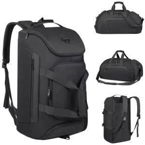 Waterproof Men’s Gym Duffel Bag 40L with Shoe Compartment
