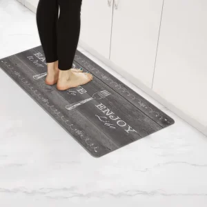 Waterproof Non Slip Heavy Duty PVC Ergonomic Foam Cushioned Kitchen Mat