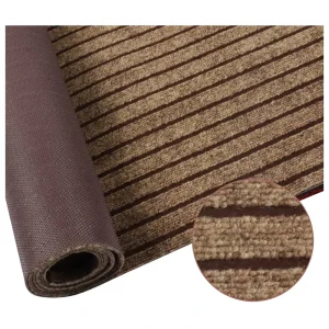 Waterproof Non-Slip Polyester Ribbed TPR Kitchen Mat Set