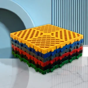 Waterproof Oil-Resistant Garage Floor Tiles with Easy Installation