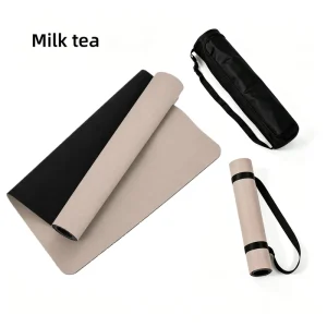 Waterproof PU Yoga Mat with Stain Guard, Easy Maintenance, Natural Rubber, Private Label Factory