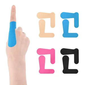 Waterproof Pre-Cut Thumb Kinesiology Tape Adhesive Finger Support Patches Bulk Supply Manufacturer