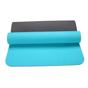 Waterproof Recyclable TPE Double-Layer Yoga Mat with Custom Logo