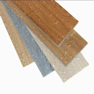 Waterproof SPC Flooring Rigid Core Click-Lock Wood-Look Planks for Home
