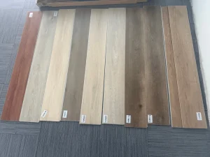 Waterproof SPC Vinyl Plank Flooring Click Lock Oak for Residential