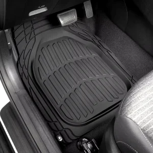 Waterproof Universal Fit Car Floor Mats Anti Slip All Weather Rubber Pre-Cut for Cars Trucks SUV