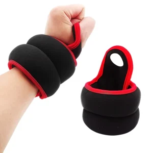 Waterproof Wrist and Ankle Weights Set with Thumb Loop and Breathable Sandbags