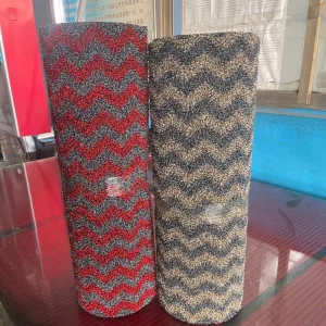 Wave Pattern Indoor Floor Mat PP Grass Mat Roll Anti-Slip Welcome Doormat
