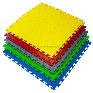 Wear resistant Anti Slip Waterproof Eco Friendly Easy Install 500x500mm Warehouse PVC Floor Tiles Graphic Design Factory