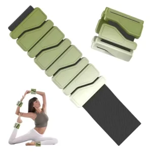 Wearable Adjustable Breathable Silicone Wrist and Ankle Weights for Running, Unisex